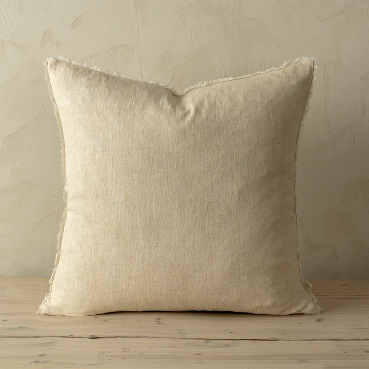Indaba Lina Linen Pillow - Pampas 1-2659