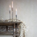 Indaba Luna Silver Forged Candlestick