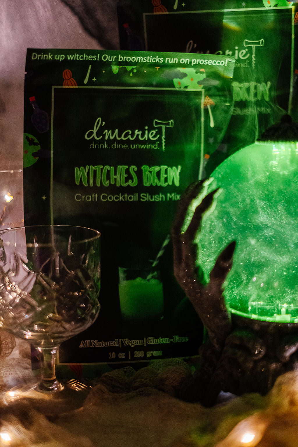 d'marie Witches Brew Craft Cocktail Slush Mix