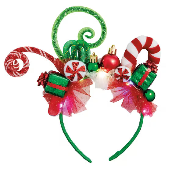 Mudpie Light Up Christmas Headband
