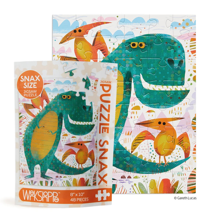 WerkShoppe Puzzle Snax   10207  T-Rex and Friends