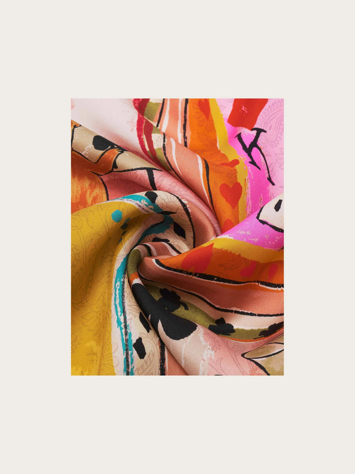 V.Fraas Nicki Silk Scarf 612029-852