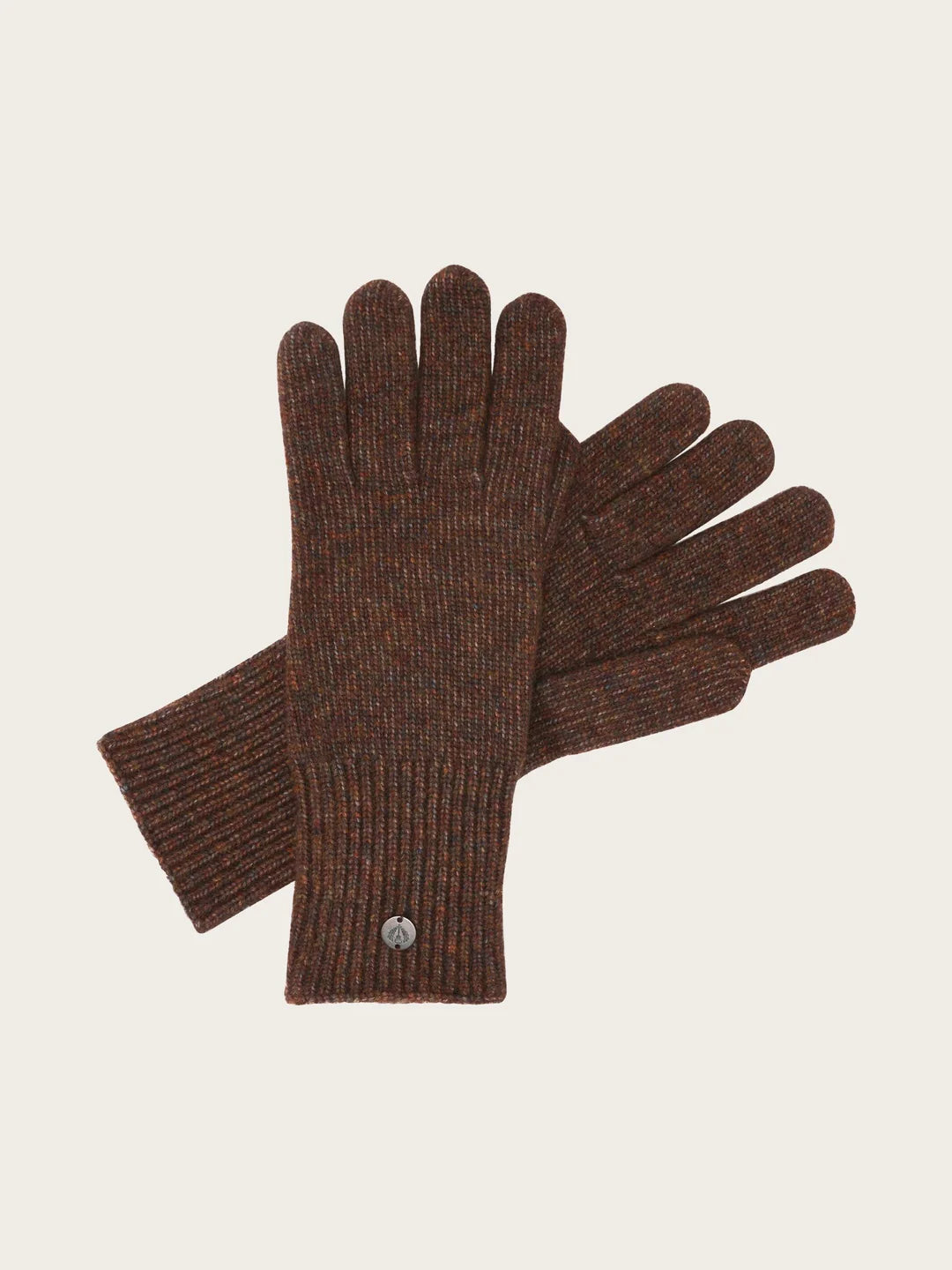 Fraas Knitted Gloves in Wool Blend  667088-872  Brownie