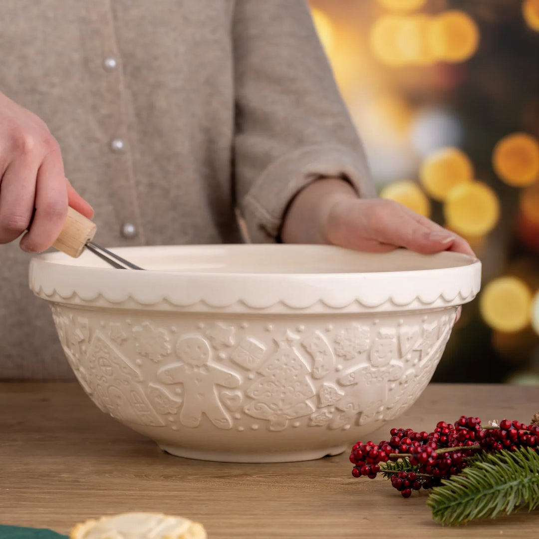 Mason Cash Gingerbread Lane Mixing Bowl  0218587GL