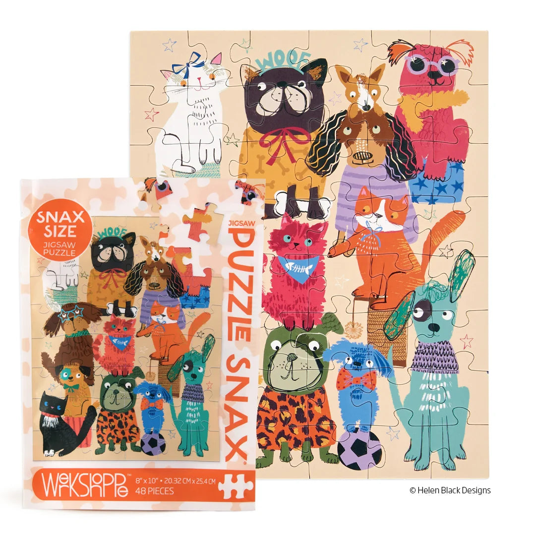WerkShoppe Puzzle Snax   10854  Fur Babies