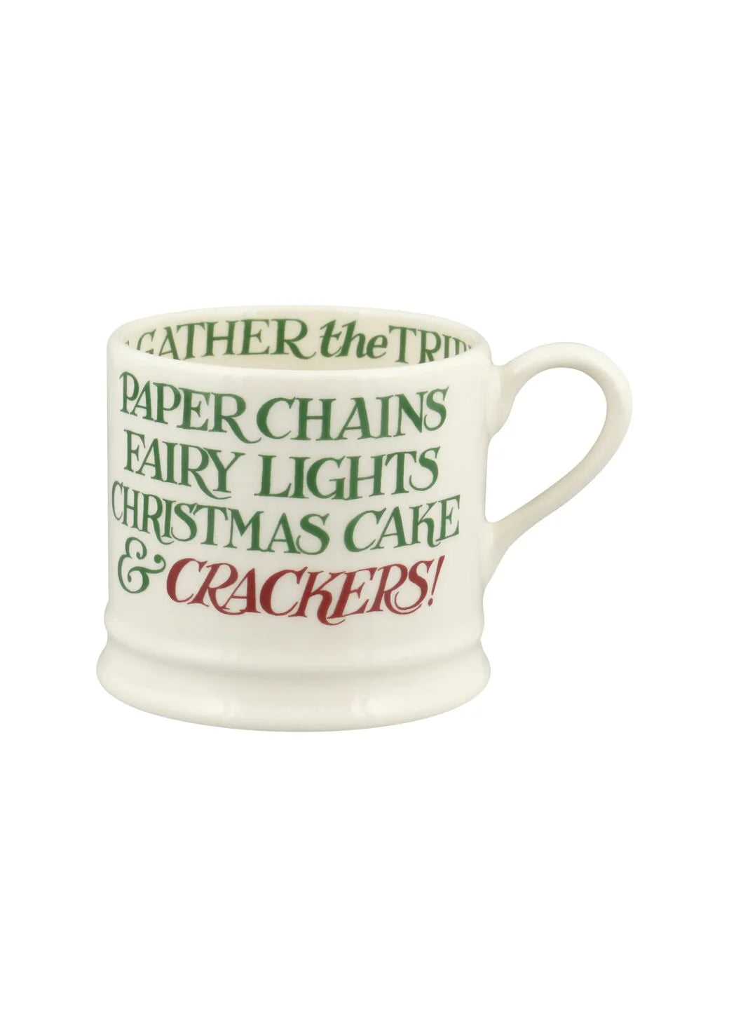 Emma Bridgewater Small Mug  -  Christmas Toast Crackers