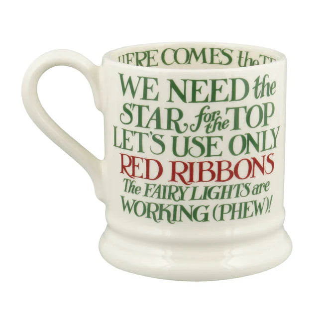 Emma Bridgewater Christmas Tree 1/2pt Mug