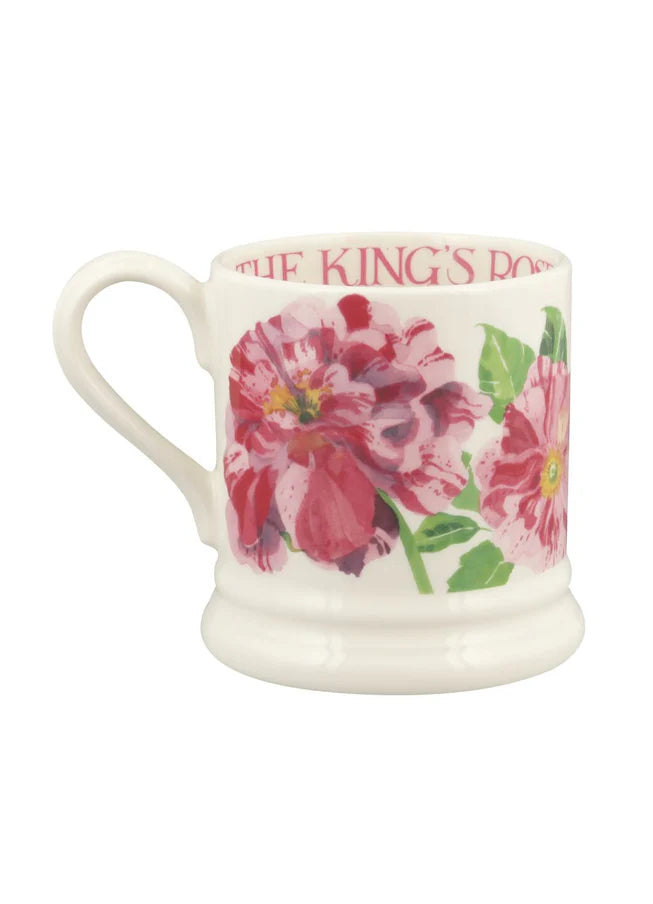 Emma Bridgewater David Austin® The King's Rose™ 1/2 Pint Mug