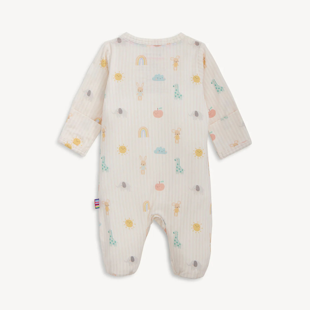 Magnetic Me Baby Footie  MS600567  Lullaby Sky Pink