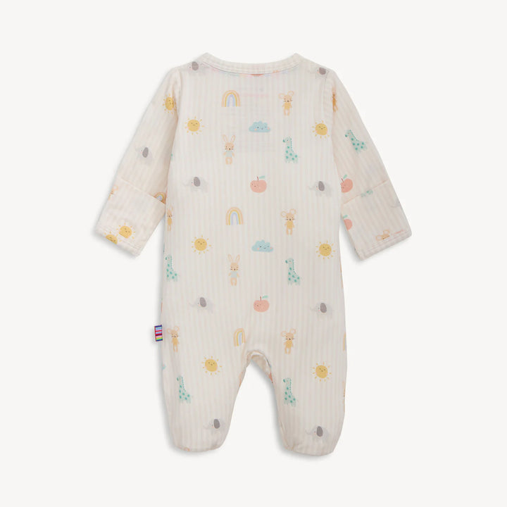 Magnetic Me Baby Footie  MS600567  Lullaby Sky Pink