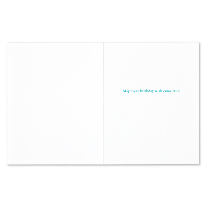 Compendium Birthday Card  -  . . . any wonderful unexpected thing might be possible