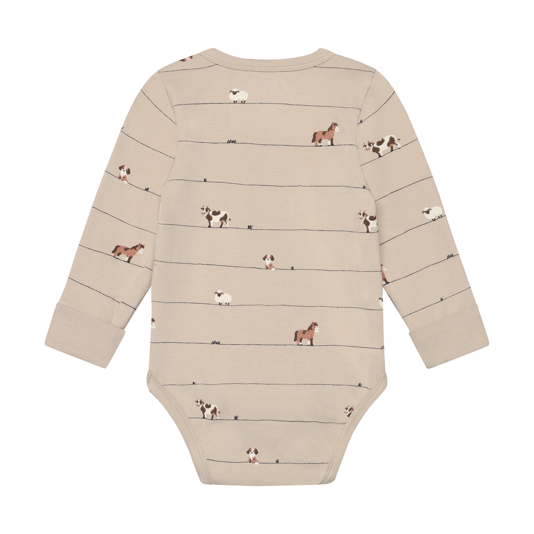 Minymo Baby Bodysuit  114406-1206  All Over Print