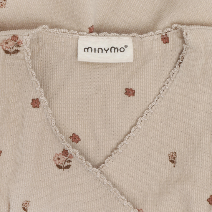 Minymo Baby Girl Corduroy Dress  114430-1206  All Over Print