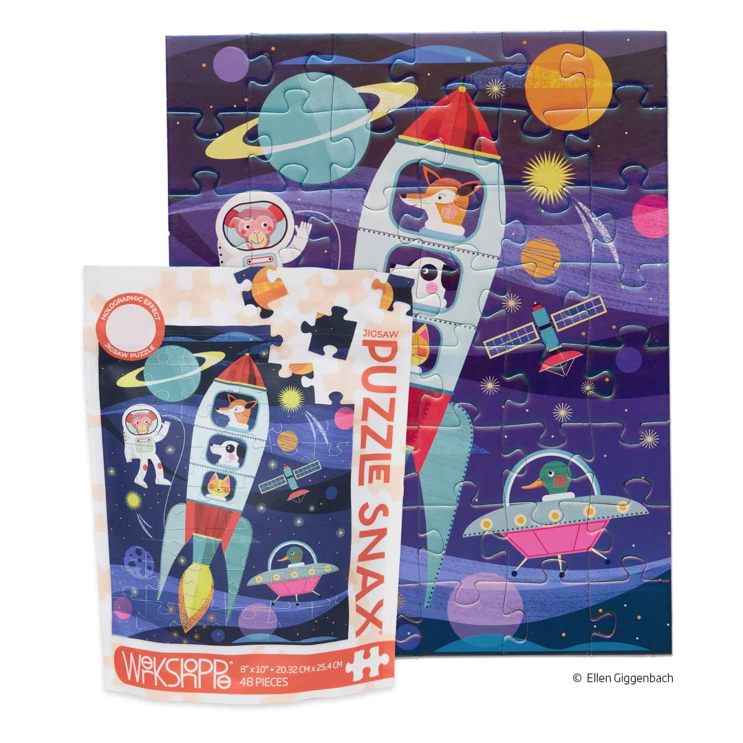 WerkShoppe Puzzle Snax   11454  Space Explorers