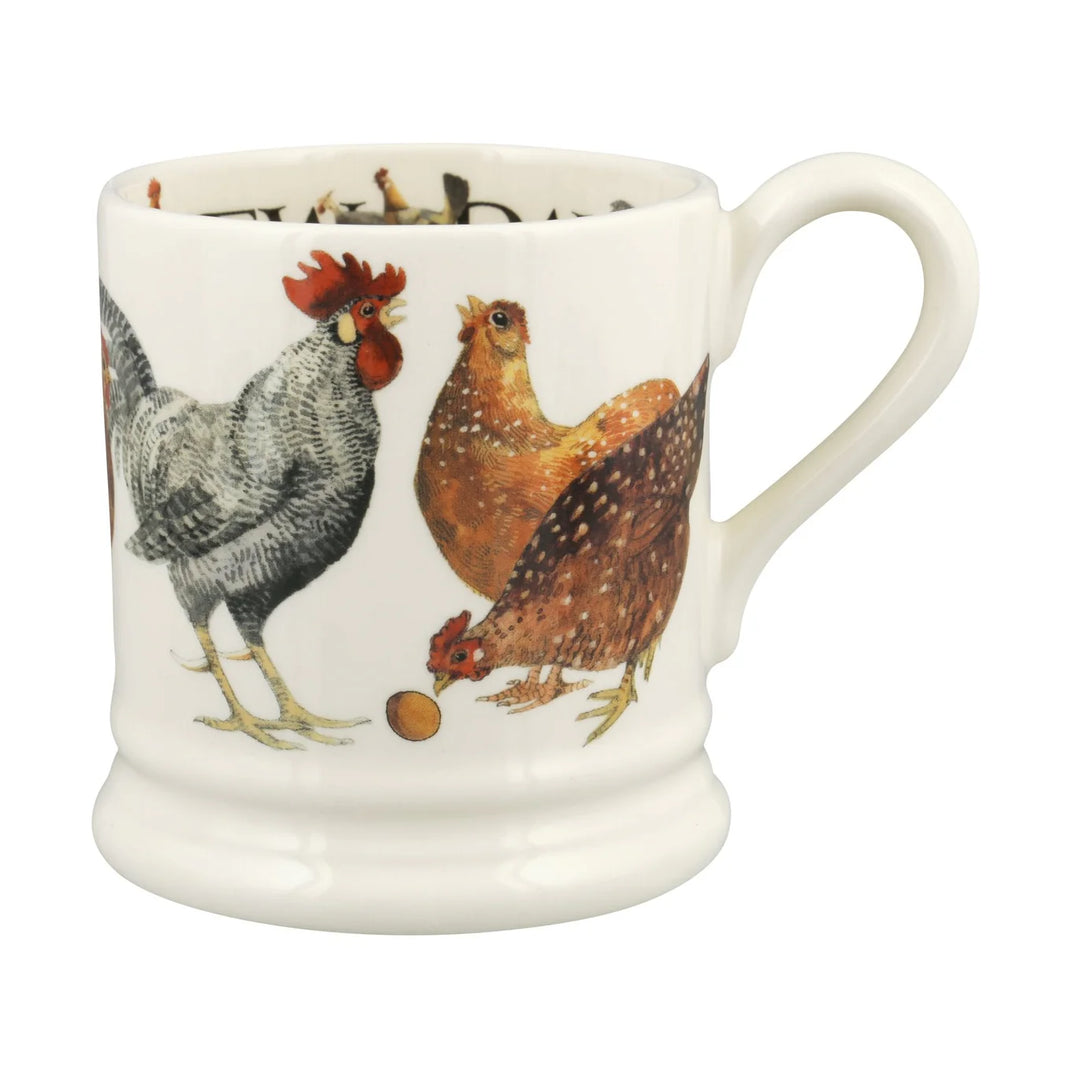 Emma Bridgewater Rise and Shine Eggs & Toast 1/2 pt. Mug