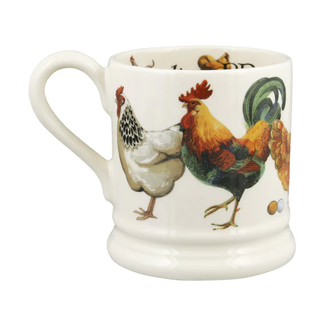 Emma Bridgewater Rise and Shine Eggs & Toast 1/2 pt. Mug