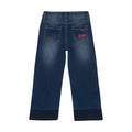 Minymo Girls Denim Pant 124030 with Cherry Pocket