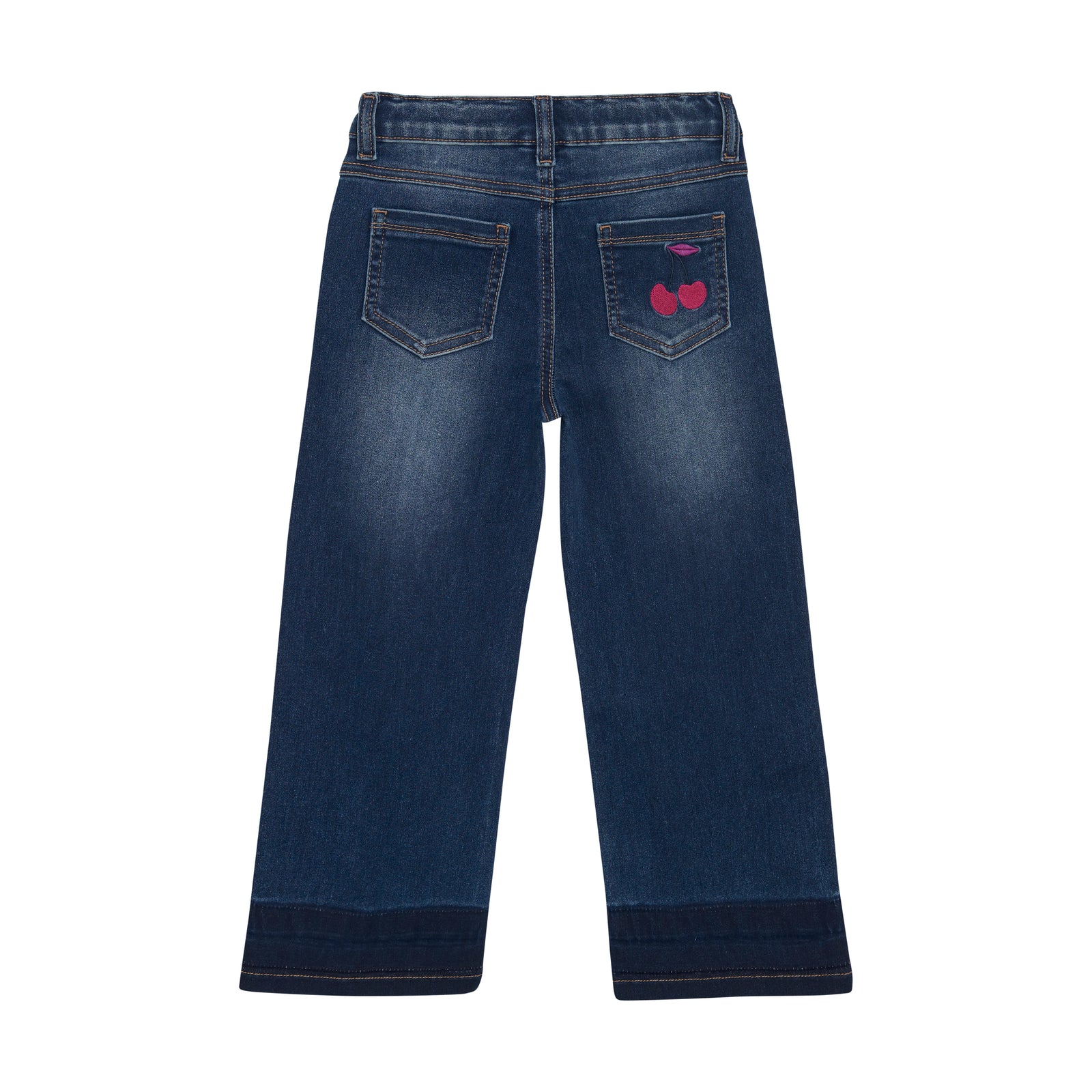 Minymo Girls Denim Pant 124030 with Cherry Pocket