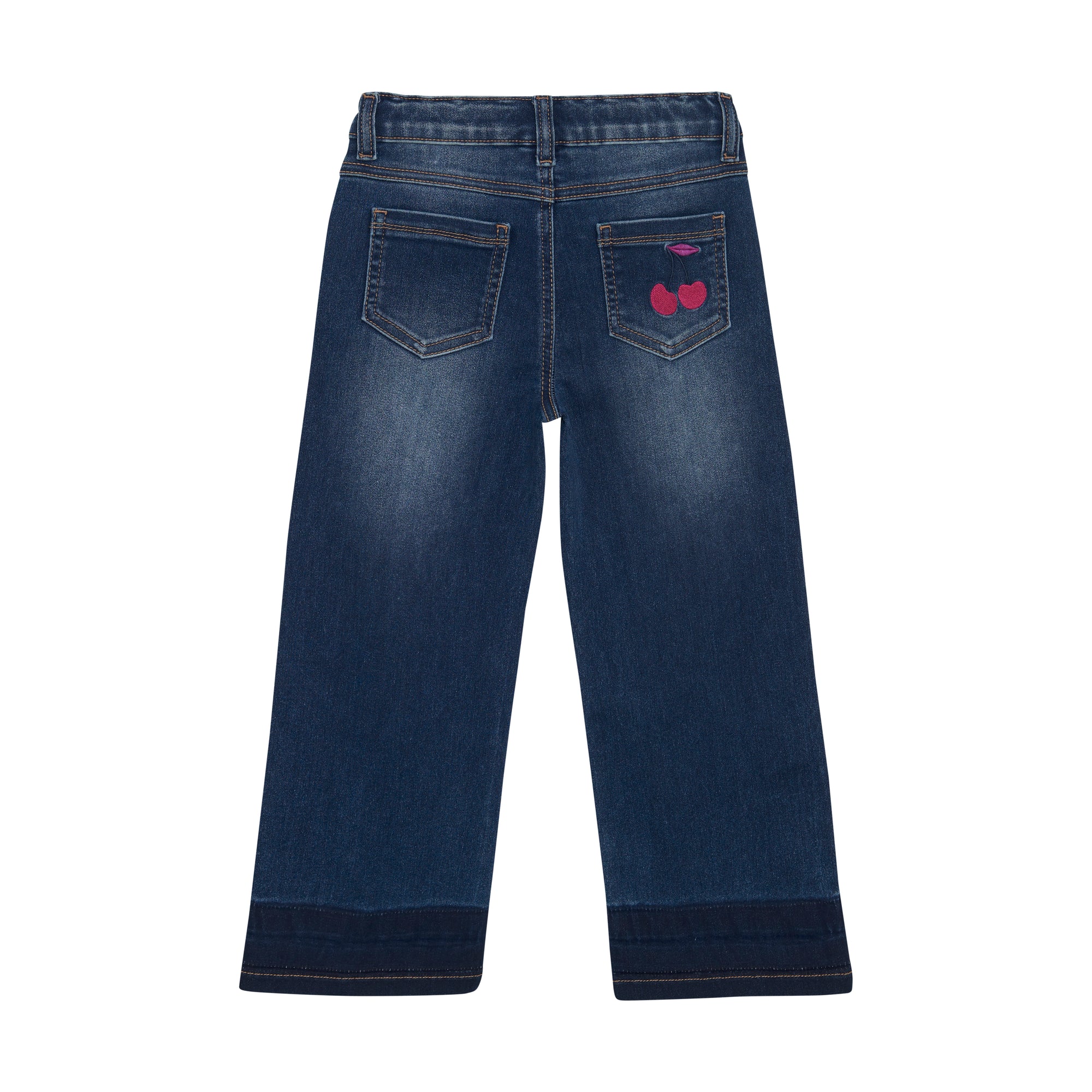Minymo Girls Denim Pant 124030 with Cherry Pocket