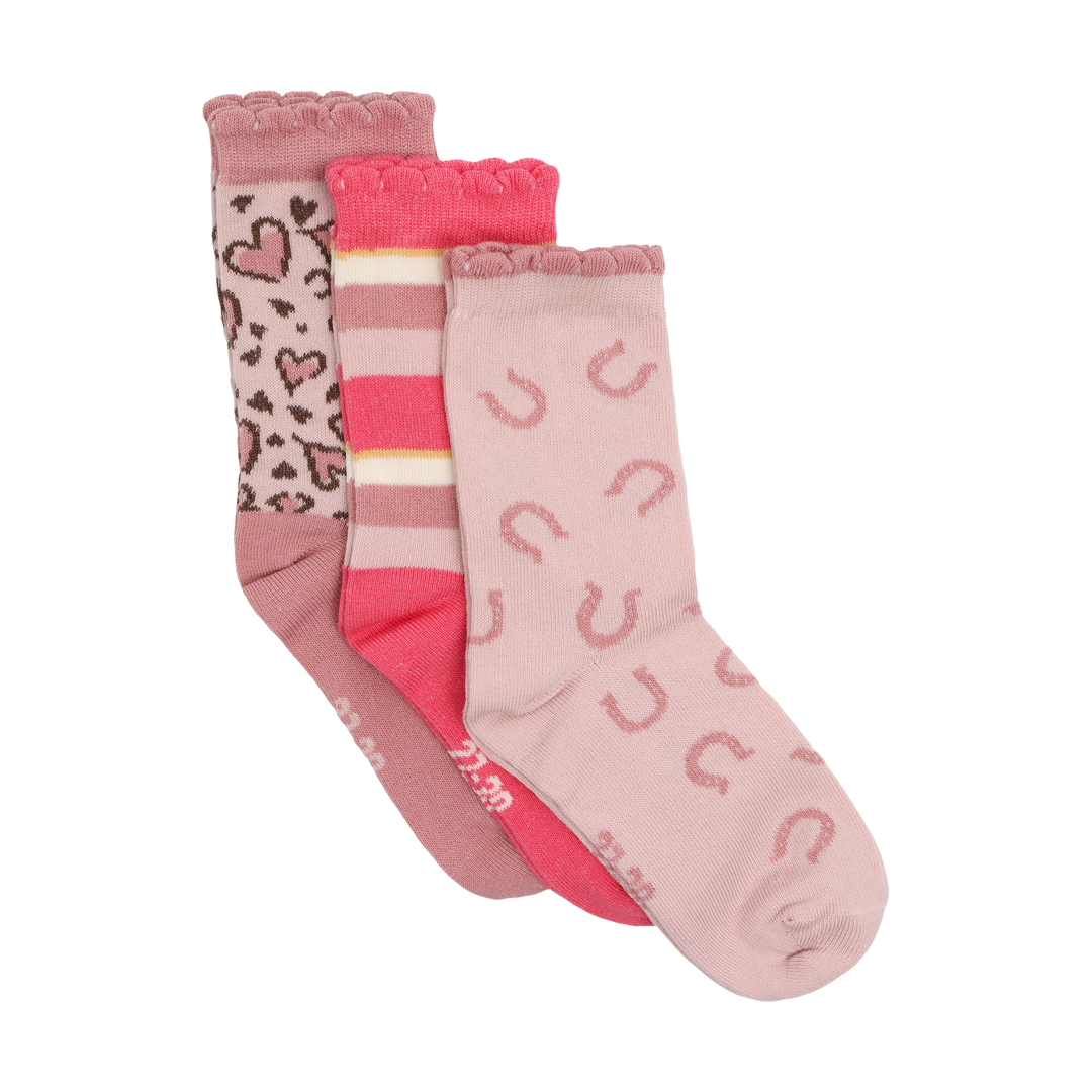Minymo Girls Socks  124438-5000  3pk