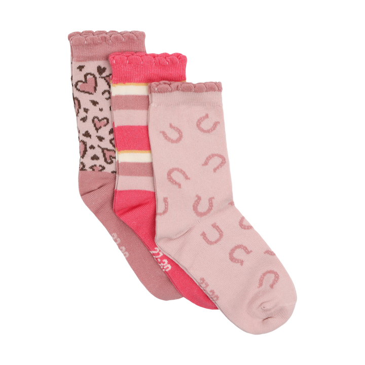 Minymo Girls Socks  124438-5000  3pk