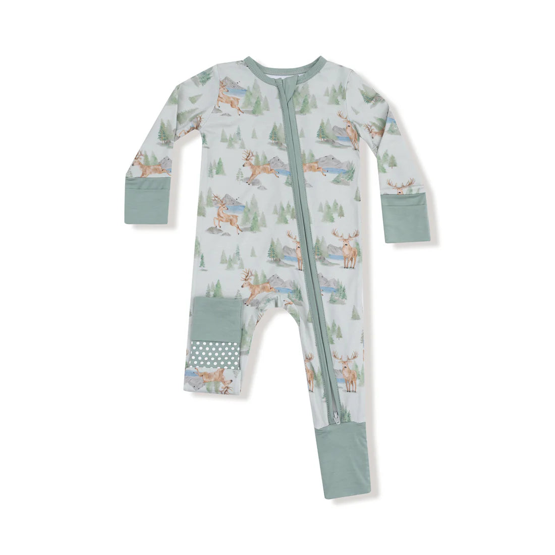 Angel Dear Baby Footless Romper   126-F25-BUD   Buck Deer