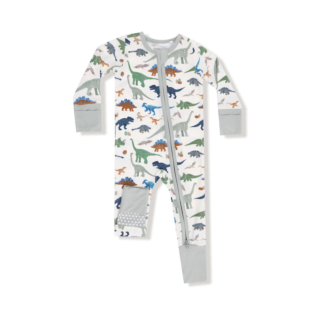 Angel Dear Baby Footless Romper    126-F25-WDI   Washy Dinos