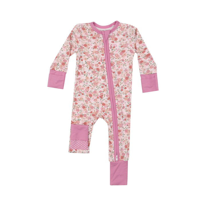 Angel Dear 2 Way Zipper Romper  126-F24-PRC3   Pretty Calico