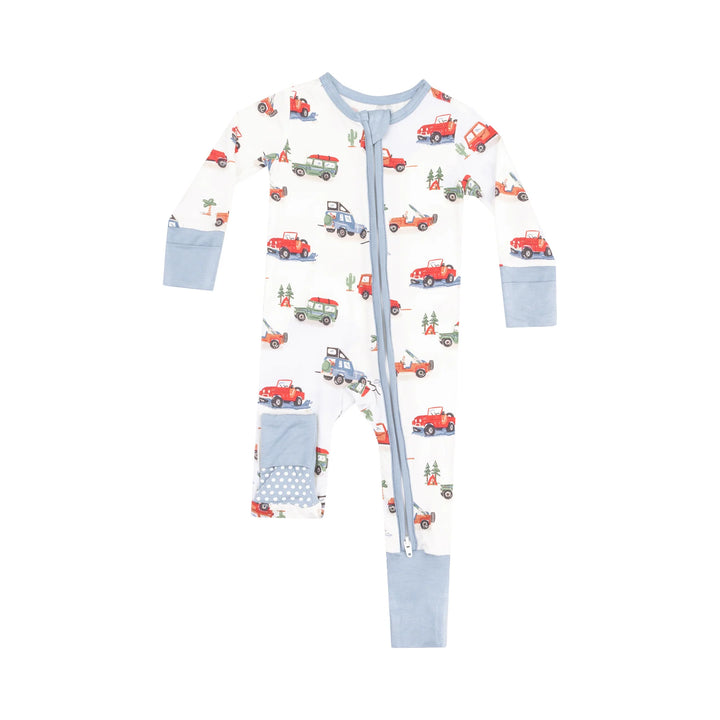 Angel Dear 2 Way Zipper Romper   126-S25-ORA   Off Road Adventure