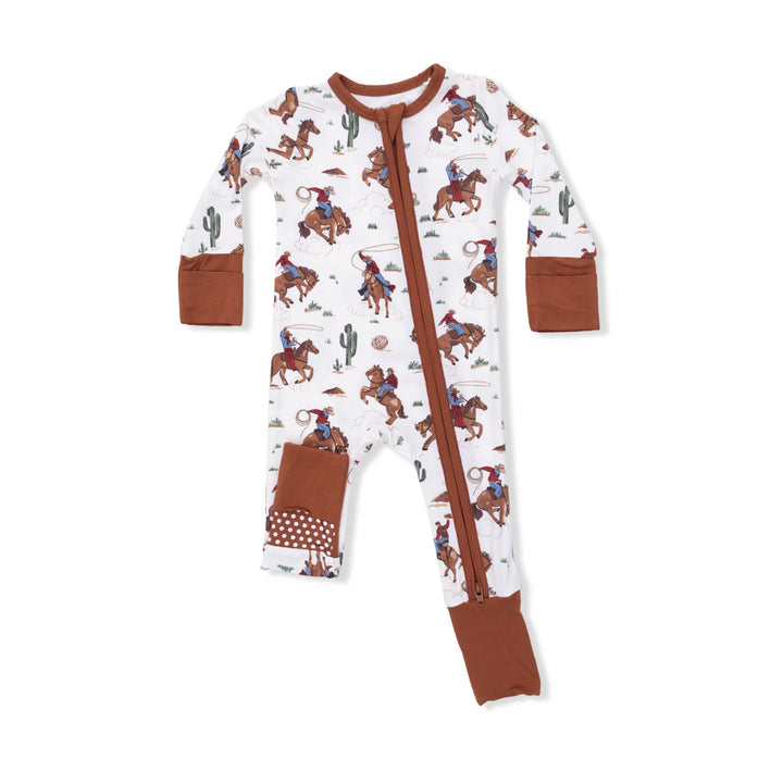 Angel Dear Baby Boy Footless Romper  126-S26-BWT  Buckatoo Westrn