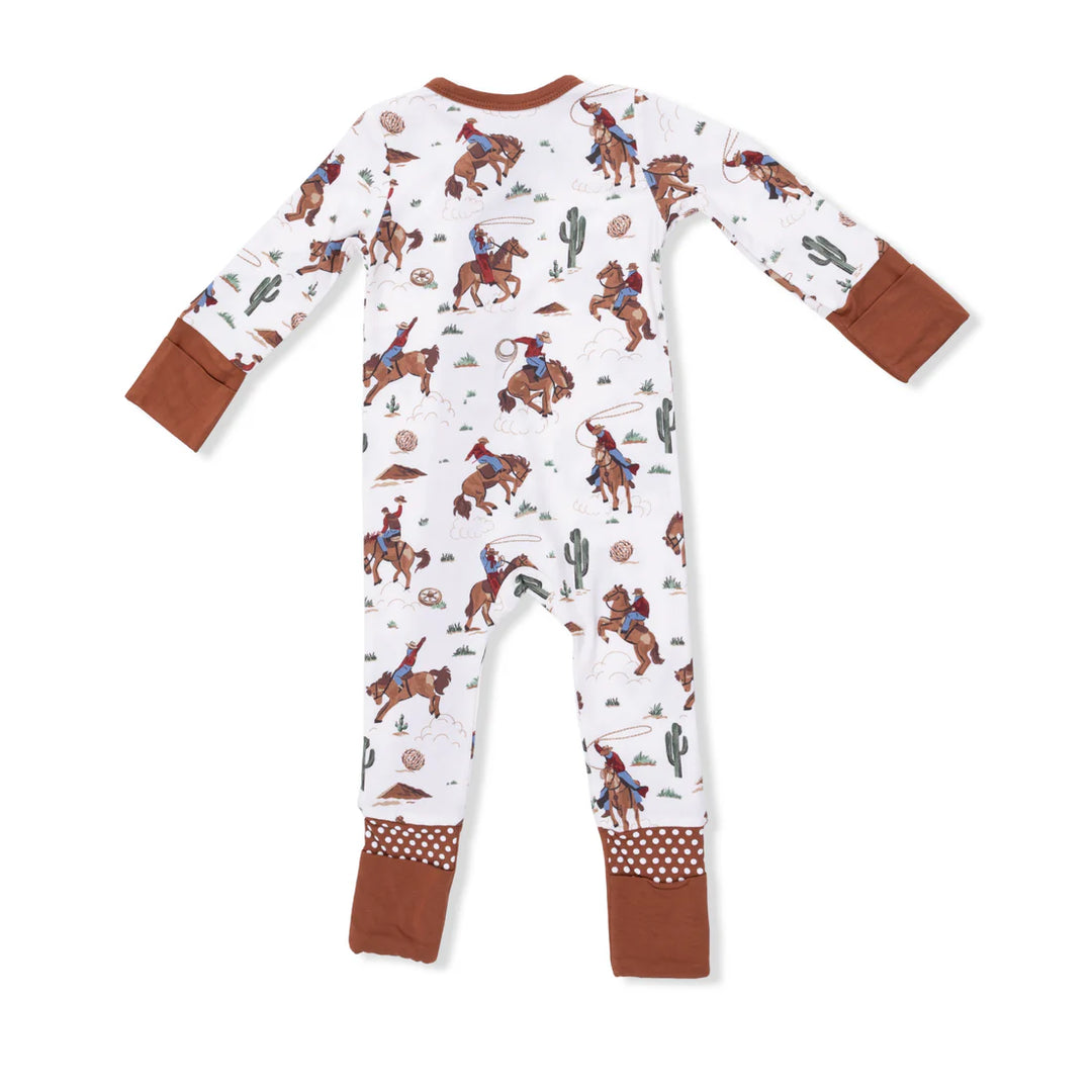 Angel Dear Baby Boy Footless Romper  126-S26-BWT  Buckatoo Westrn