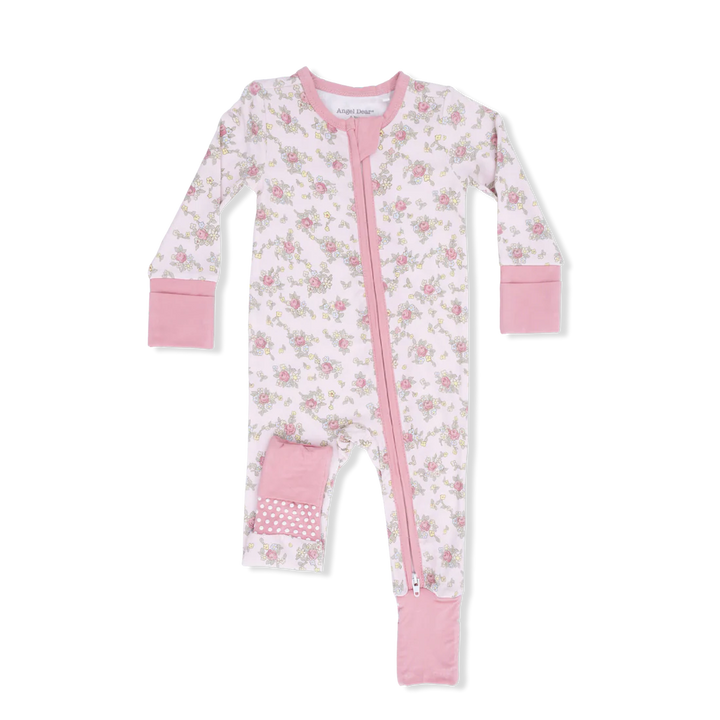 Angel Dear Baby Girl Footless Romper  126-S26-ERG  Edith's Rose Garden
