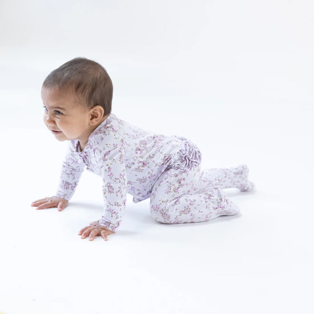 Angel Dear Baby Footie   651-F25-SDF   Sweet Dream Florals
