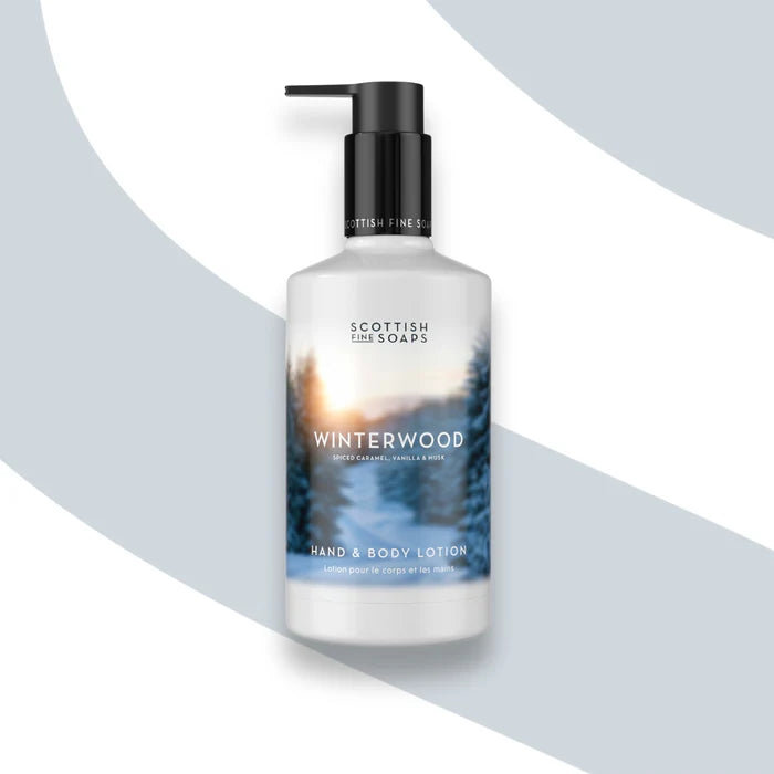 Scottish Fine Soaps Hand and Body Lotion  -  Winterwood