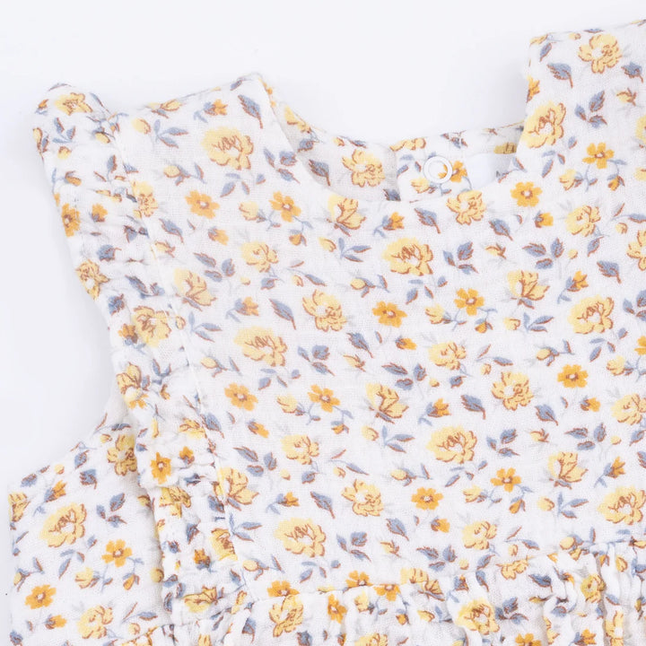 Angel Dear Baby Girl Ruffle Bubble Dress  1324-S26-YCR