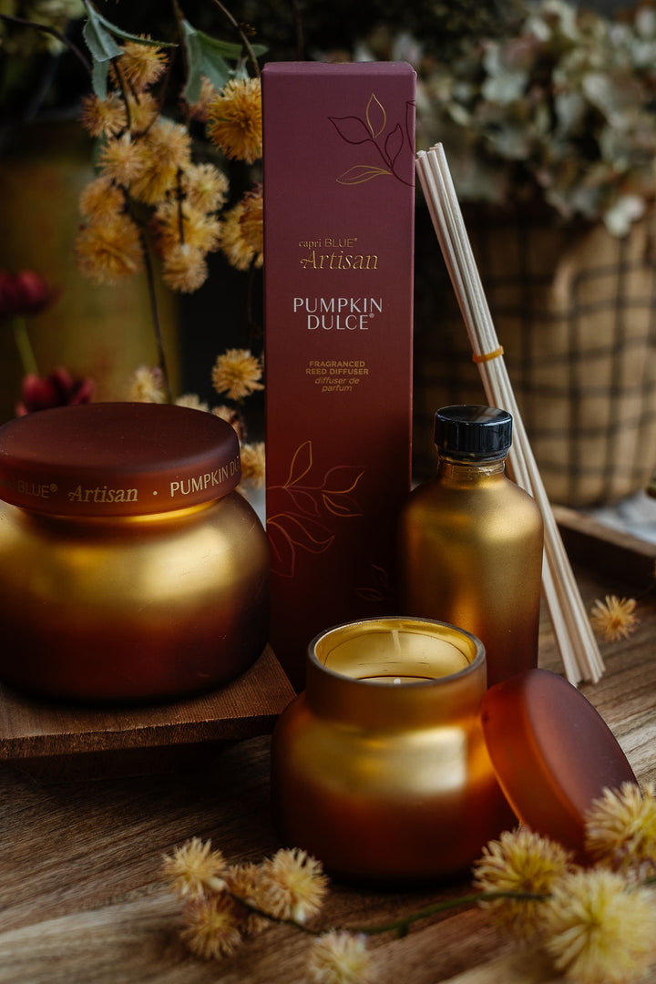 Capri Blue Tuscan Radiance Pumpkin Dulce Diffuser