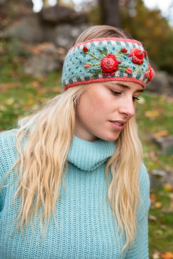 Lost Horizons Aubrey Headband  -  Aqua