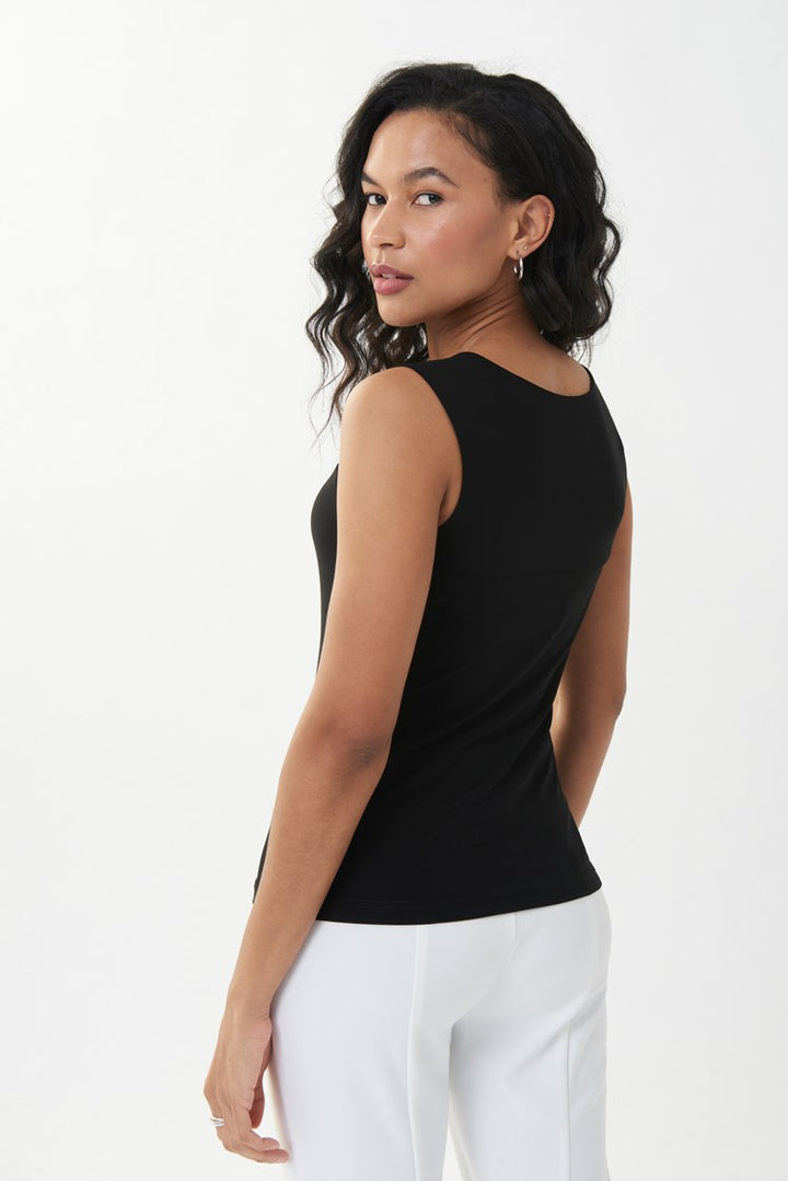 Joseph Ribkoff  Square Neck Cami  143132  Black