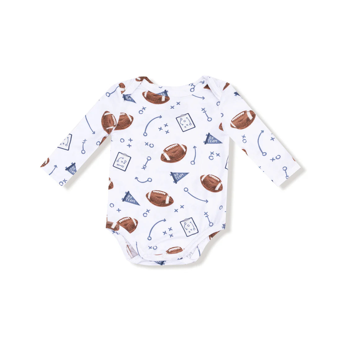 Angel Dear Bodysuit   147-F25-TDN   Touchdown Time Navy