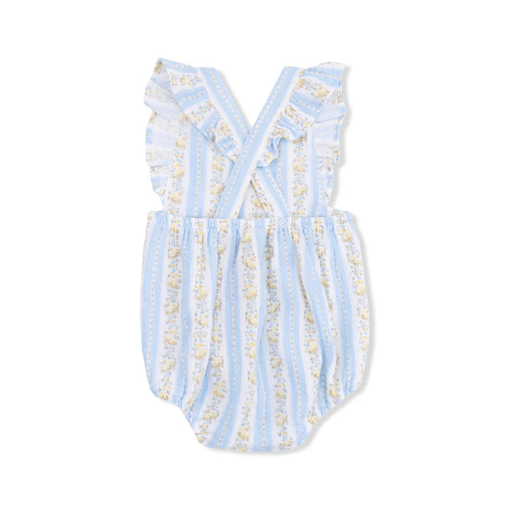 Angel Dear Baby Girl Sunsuit  160-S26-BFS  Odalys Floral Stripe