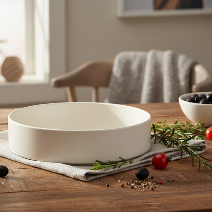 Costa Nova Redonda Serving Bowl  RNS291  White