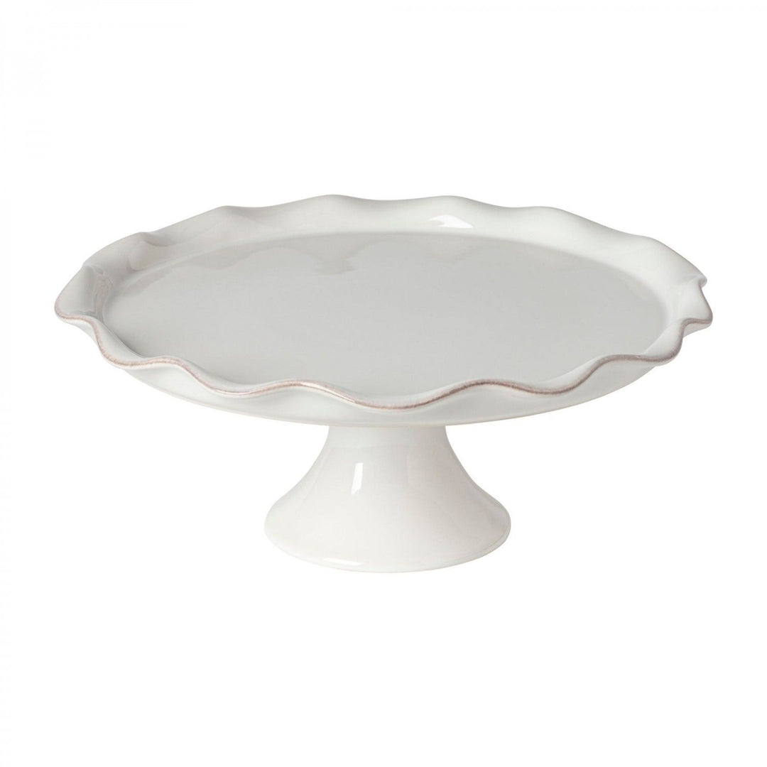 Casafina Cook & Host White Fluted Cake Stand*