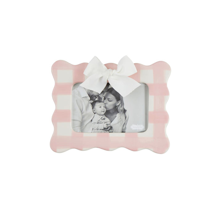 Mudpie Gingham Bow Frame