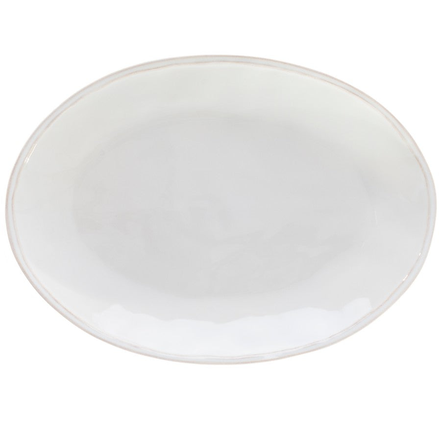 Casafina Fontana White Oval Platter  FT327