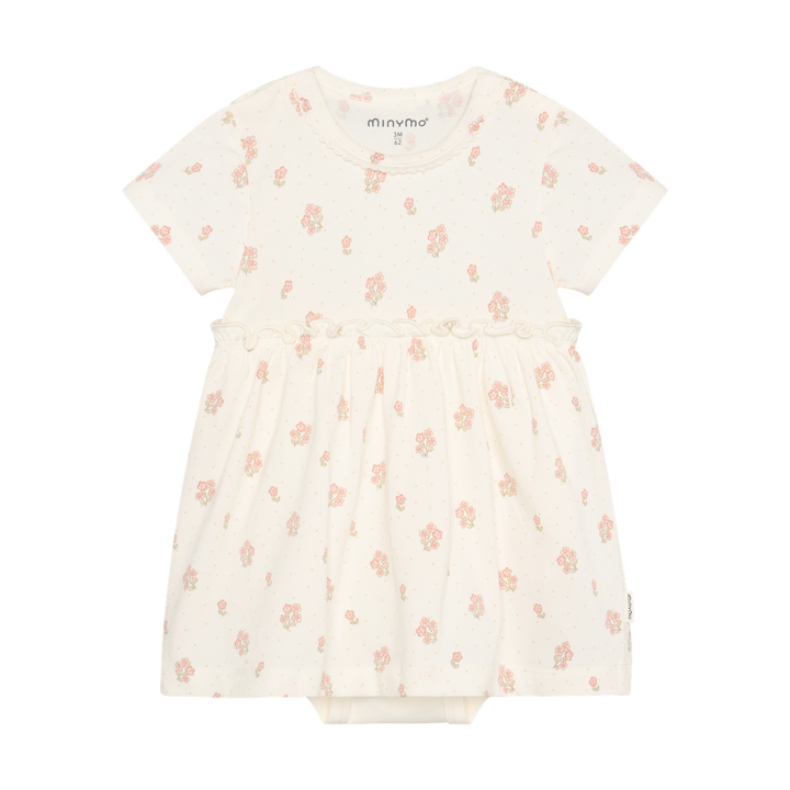 Minymo Baby Girl Short Sleeve Dress   114313-1271
