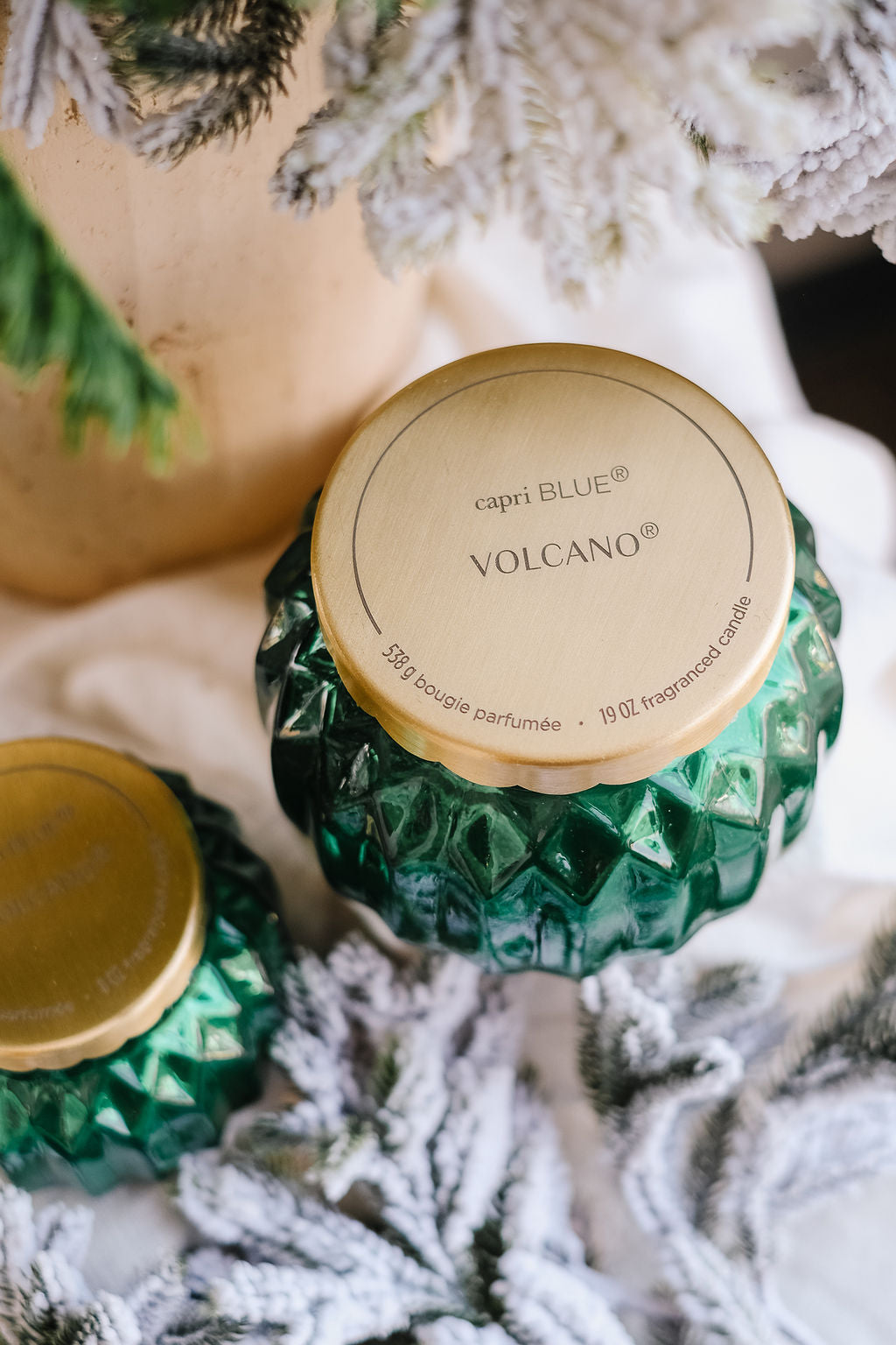 Capri Blue Volcano Candle in Royal Gem Jar