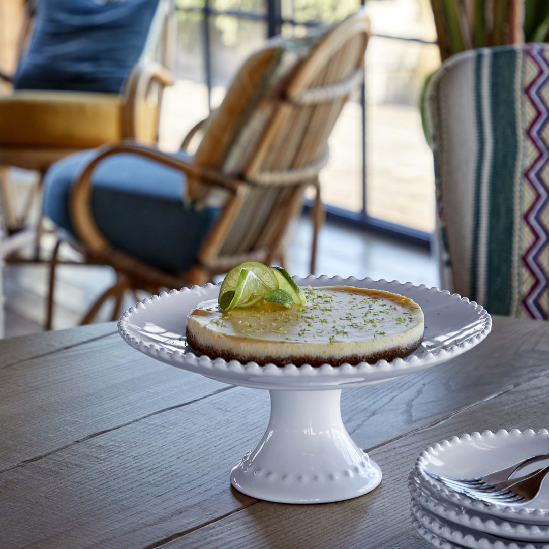 Costa Nova Pearl Footed Plate