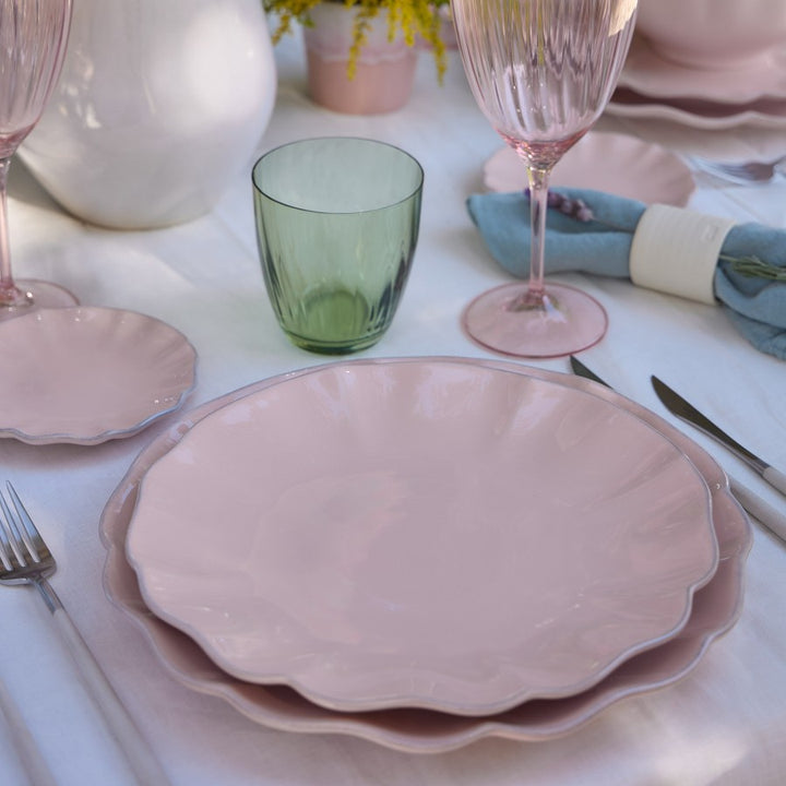 Costa Nova Pink Rosa Plates