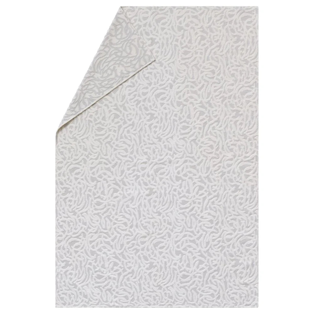 David Fussennegger Carla Throw Floral Lines Grey