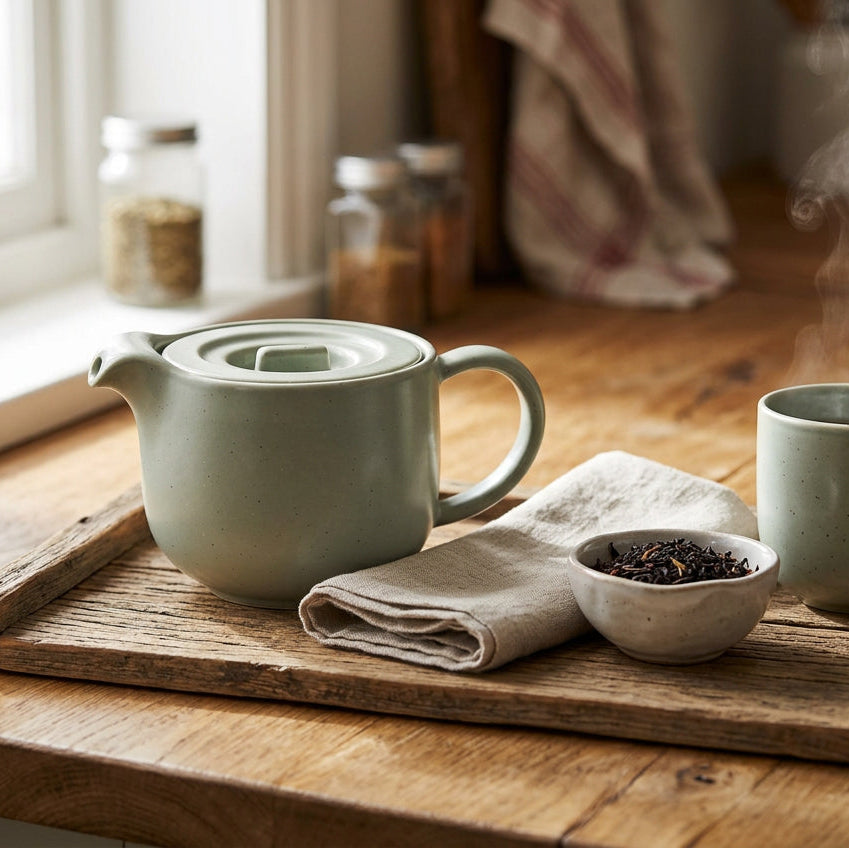 Pacifica Artichoke Teapot & Infuser